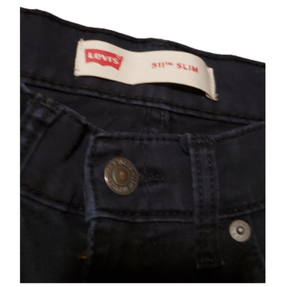 Levi's Levi Strauss & Co. Black Denim Jeans Pants | Women's 16 28 x 28 Pre-owned - Picture 4 of 9